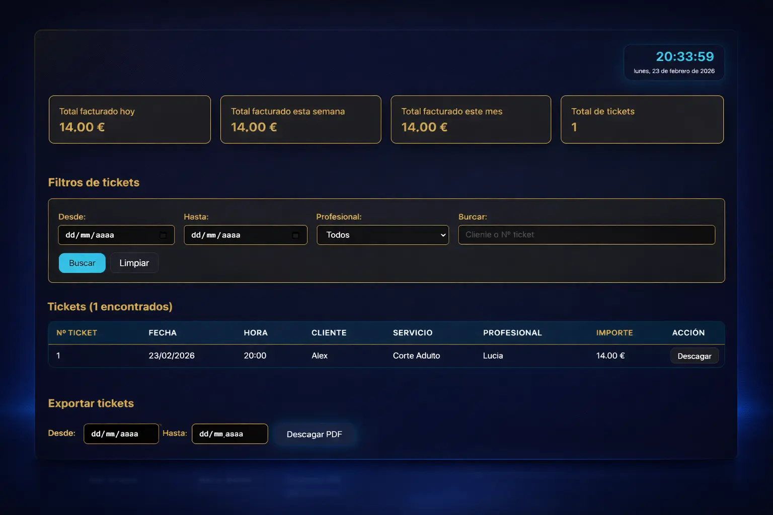 Facturación Sialweb